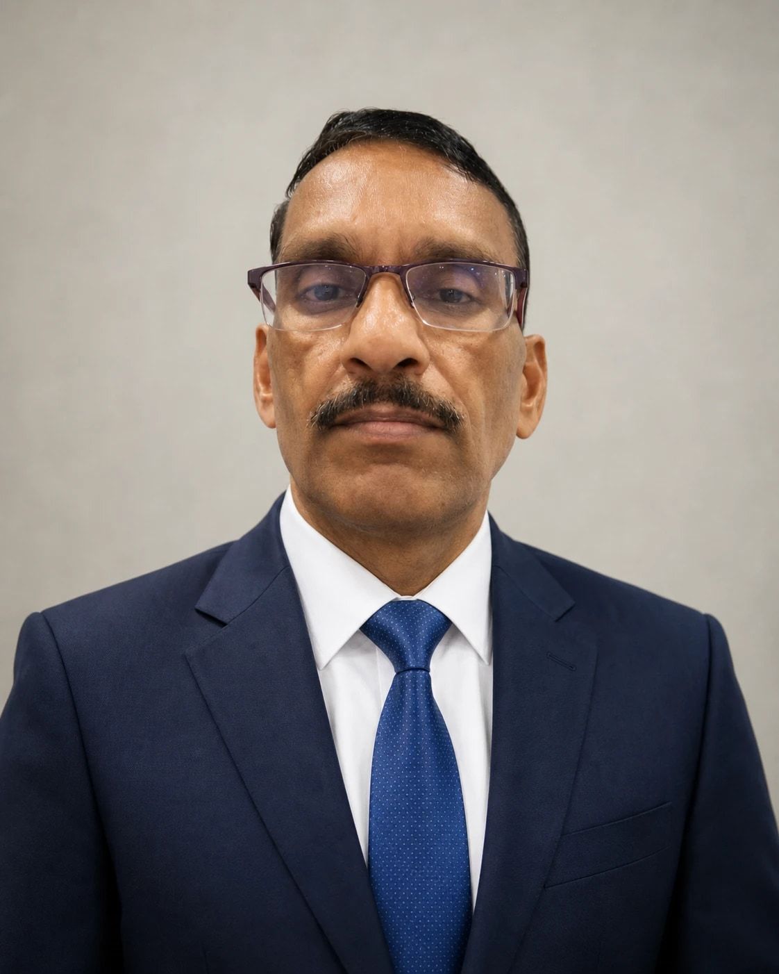 Portrait of Devraj Choudhary, General Manager — Operations & Administration of Mahakaushal Sugar and Power Industries Ltd